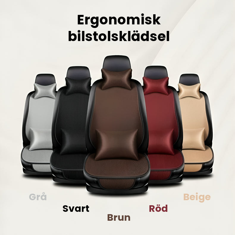 Ergonomiskt bilstolsöverdrag