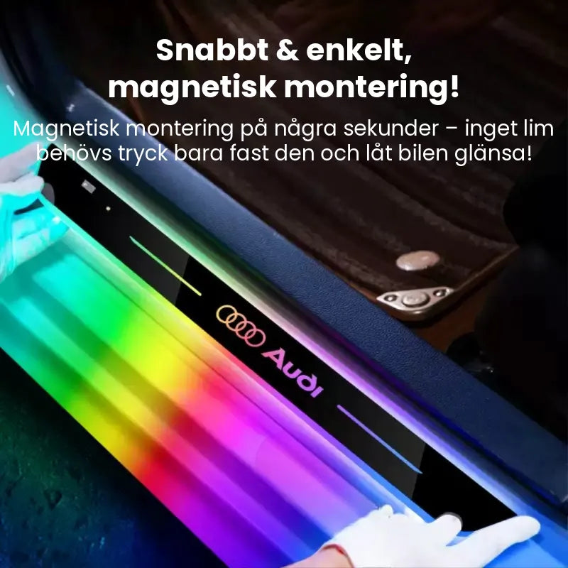 Magnetisk Instegsbelysning