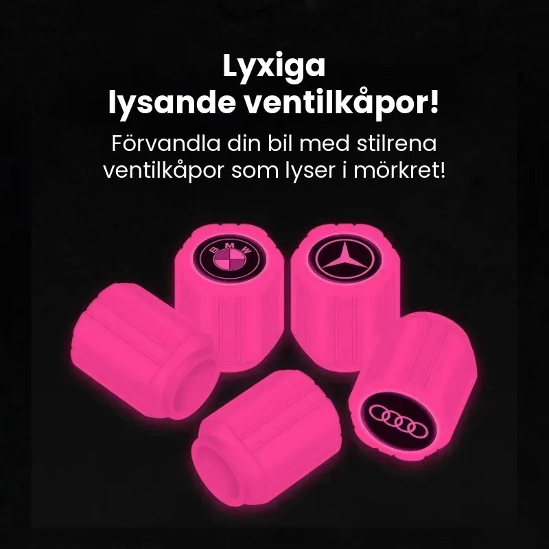 Glow-i-mörker-Ventilkåpor