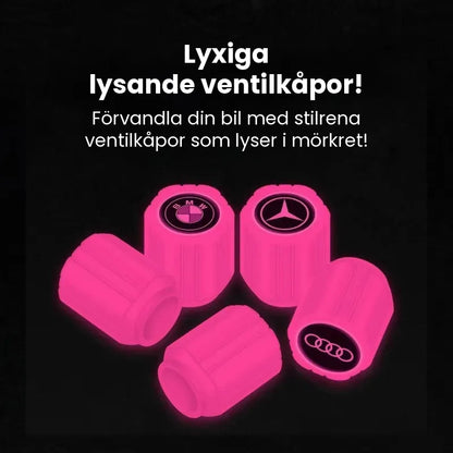 Glow-i-mörker-Ventilkåpor