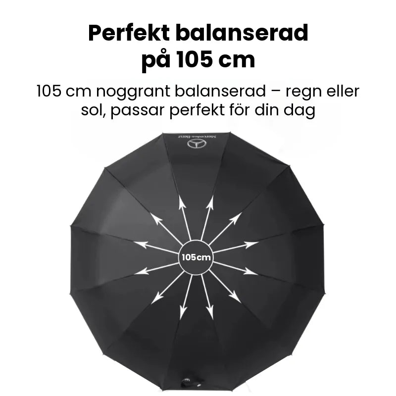 Automatiskt Fällbart Paraply