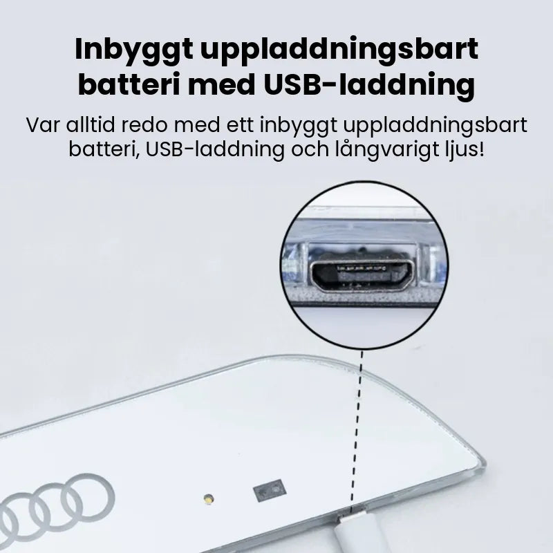 Magnetisk Instegsbelysning