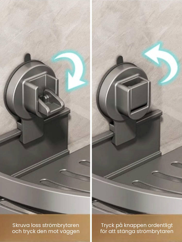 Sugpropps Aluminium Förvaringsutrymme