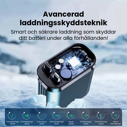 Utdragbar 4-i-1 USB-Billaddare