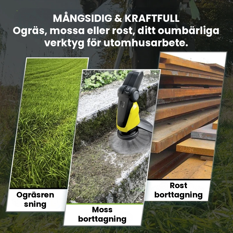 Grästrimmerhuvud av ståltråd