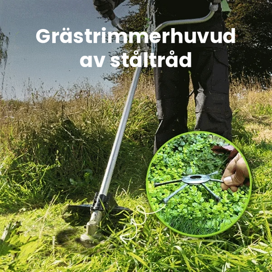 Grästrimmerhuvud av ståltråd